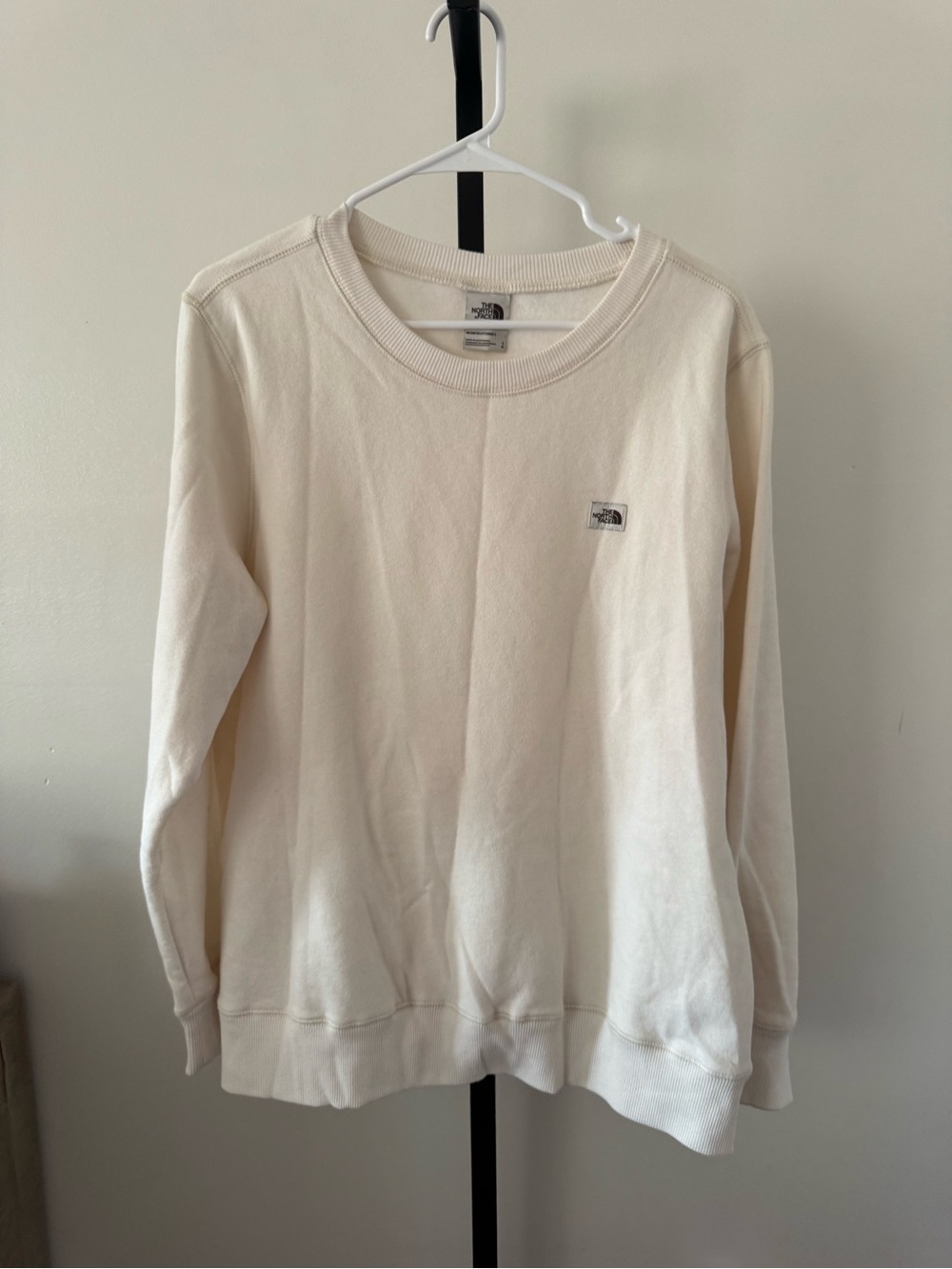 The North Face Women's Off-White Crewneck Sweatshirt